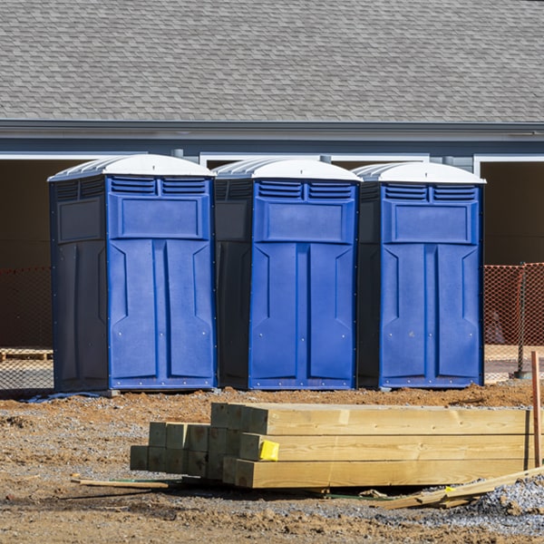 are there any restrictions on where i can place the porta potties during my rental period in Genola Utah